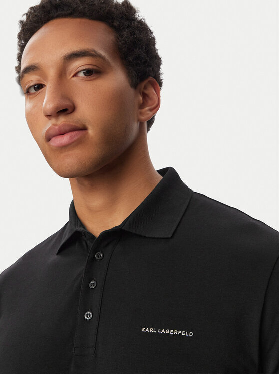 KARL LAGERFELD KARL LAGERFELD Polo 745015 563235 Negro Regular Fit