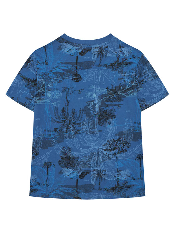 Guess Guess Camiseta L6GI14 K8HM4 Azul Relaxed Fit