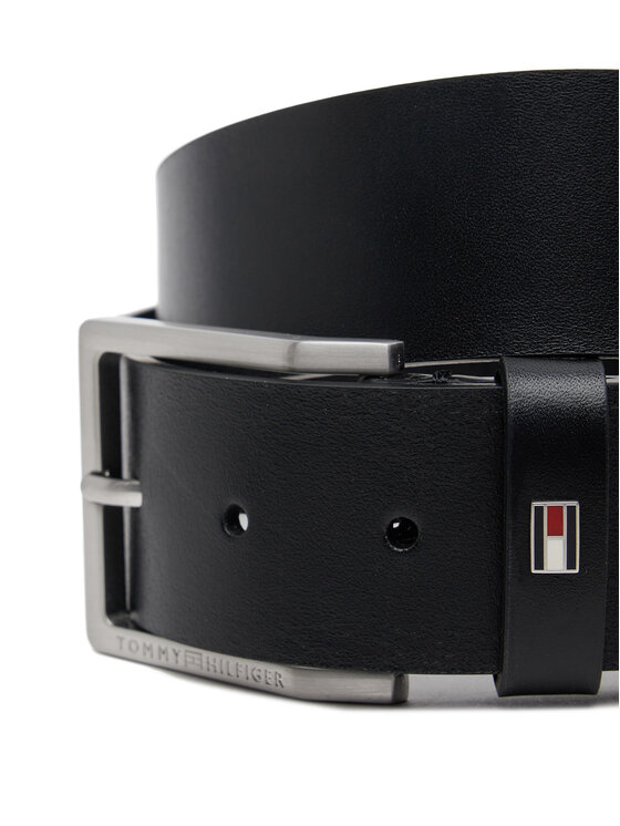 Tommy Hilfiger Curea pentru Bărbați Tommy Hilfiger Oliver 4.0 AM0AM13175 Negru