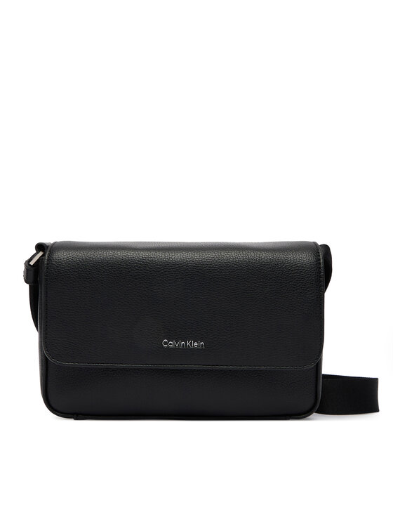 Calvin Klein Táska Calvin Klein Raised Small Flap Messenger LV04D3327G Fekete