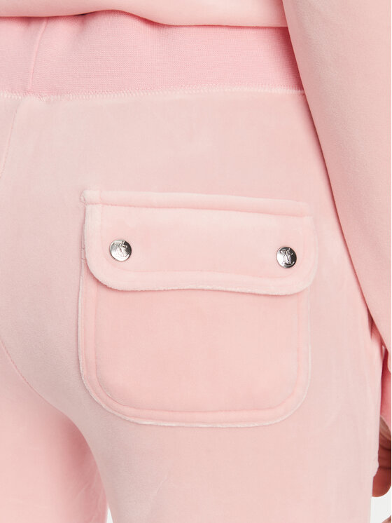 Juicy Couture Juicy Couture Donji dio trenerke Layla JCBBJ125806 Ružičasta Regular Fit
