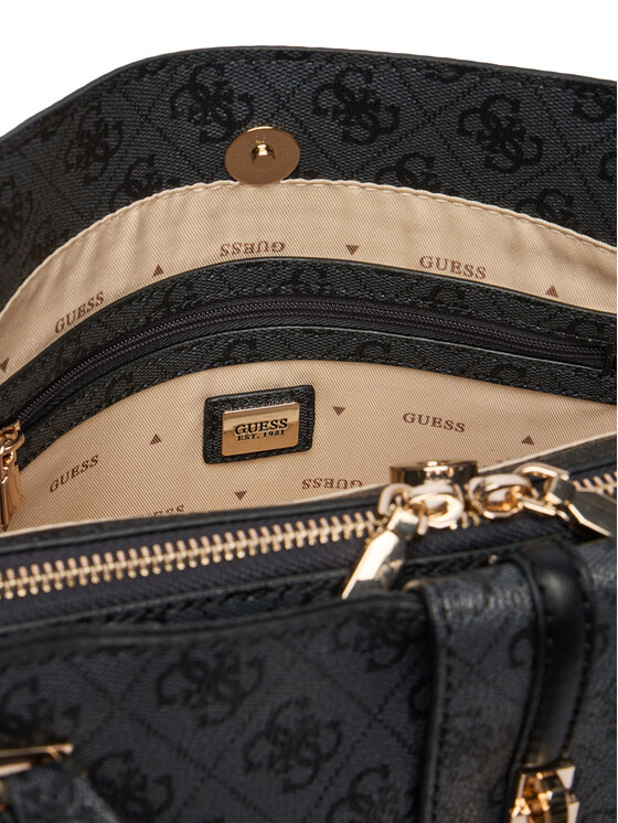 Guess Kabelka Guess Yvonne Logo HWSG23 78220 Tmavosivá