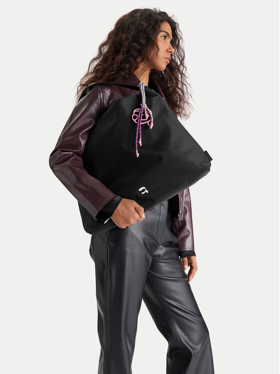 KARL LAGERFELD Kabelka KARL LAGERFELD A4W30013 Černá