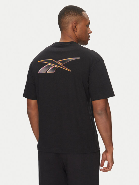 Reebok Reebok Футболка 100214893 Чорний Regular Fit