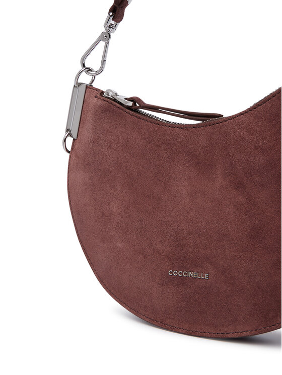 Coccinelle Сумка Coccinelle QKG Coccinellesunup Suede E1 QKG 13 03 01 Бордовий