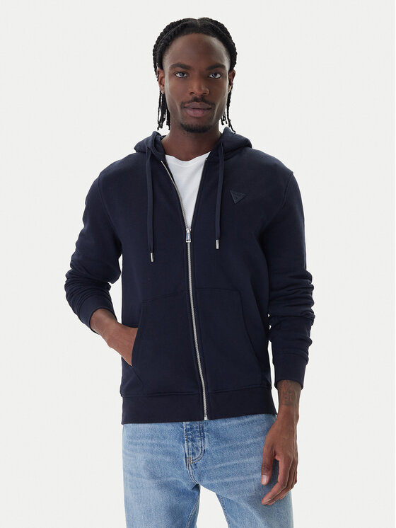 Guess Guess Sudadera M6RQ48 KCN01 Azul marino Regular Fit