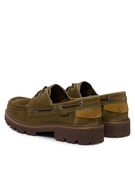 Clarks Туфлі Clarks Cleyhill Boat 26327952 Зелений