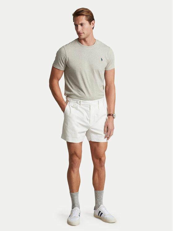 Polo Ralph Lauren Polo Ralph Lauren Футболка Bsr 710680785 Сірий Custom Slim Fit