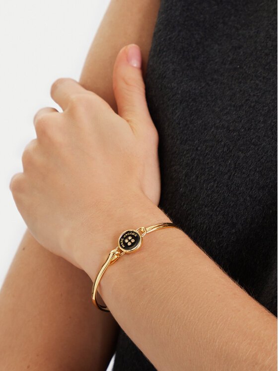 Marc Jacobs Bransoletka Marc Jacobs The Button Hinge Bracelet 2R4JBR001J34 Złoty