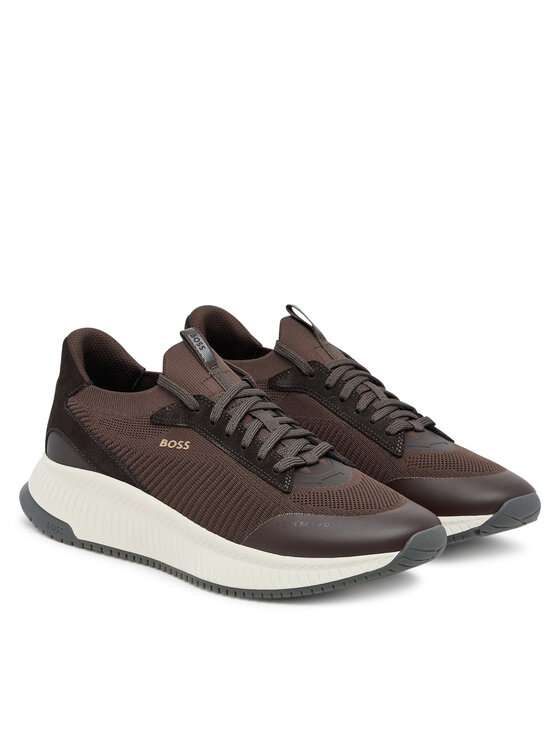BOSS Sneakersy BOSS TTNM EVO 50523113 Hnedá
