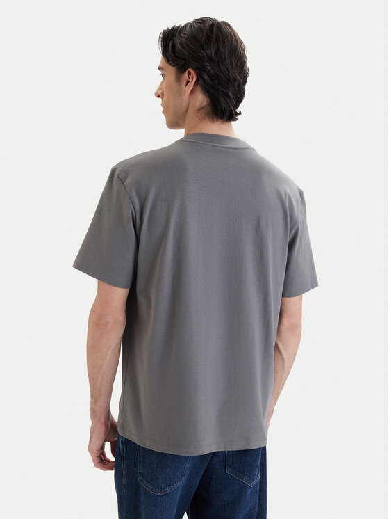 HUGO HUGO Camiseta Dapolino 50488330 Gris Relaxed Fit