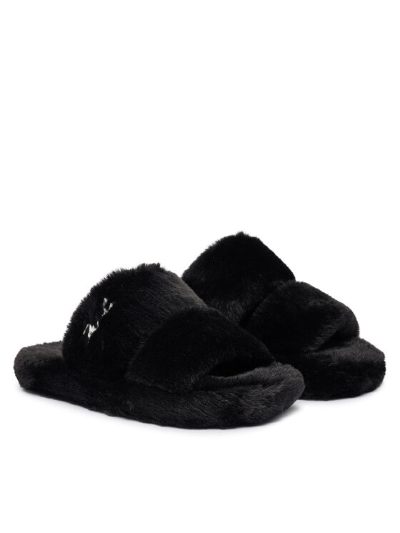 KARL LAGERFELD Kapcie KARL LAGERFELD Hypns KL80674 Czarny