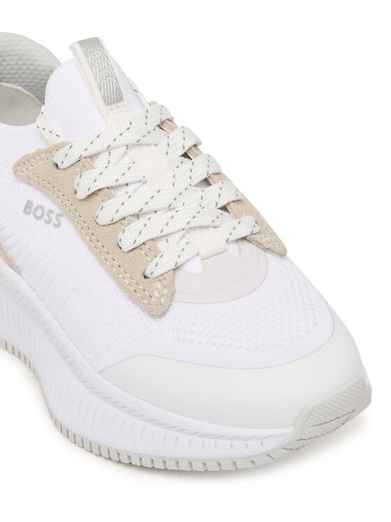 BOSS Sneakersy BOSS J53173 M Biela
