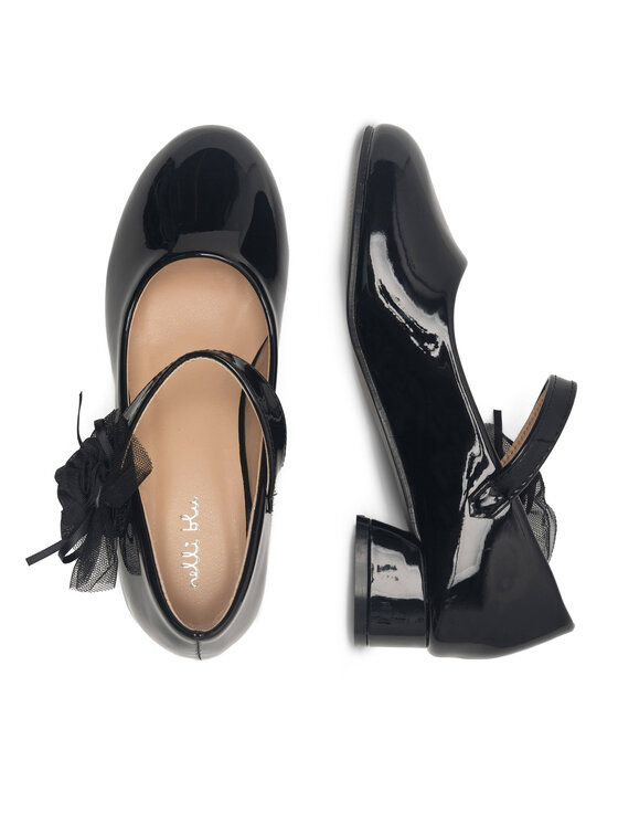 Nelli Blu Baleríny Nelli Blu CM220624-2 Čierna