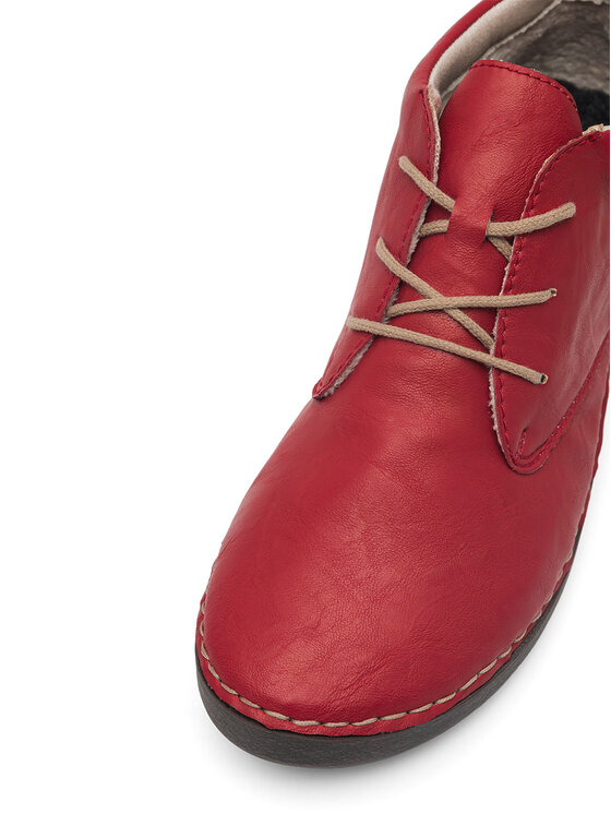 Rieker Pantofi Rieker 52522-33 Roșu
