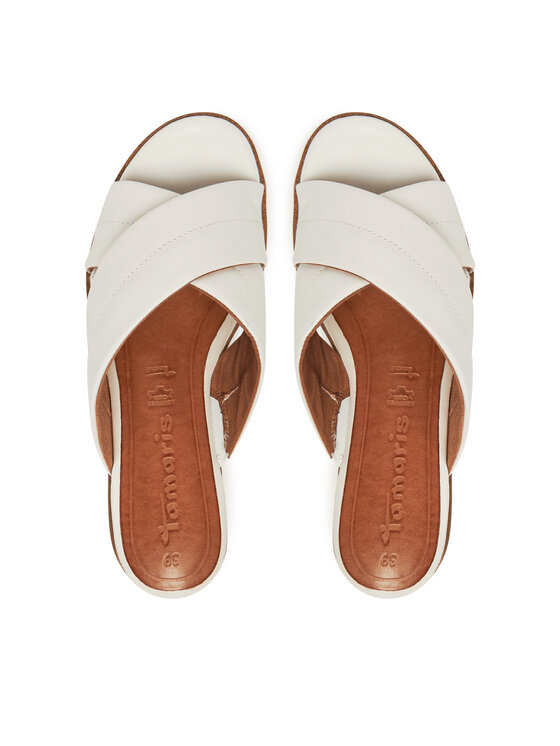 Tamaris Şlapi Tamaris 1-27233-44 Alb