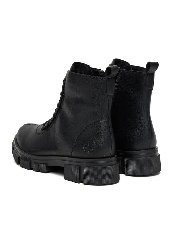 Rieker Μποτίνια Rieker Y7150-00 Μαύρο
