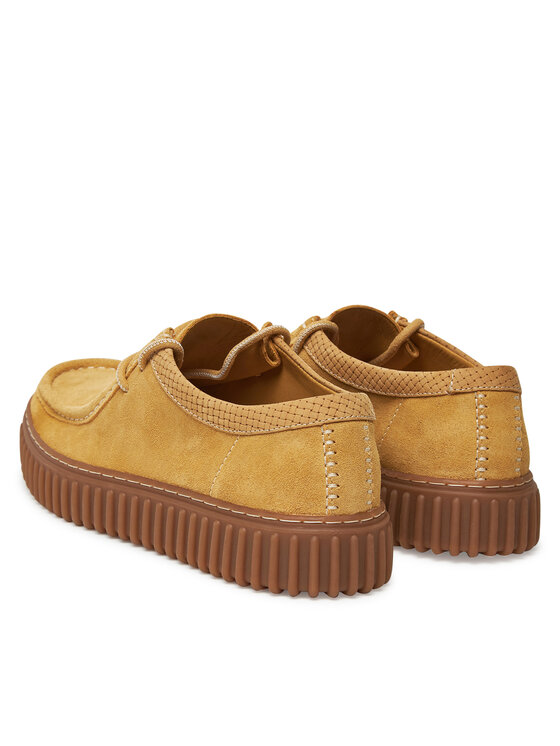 Clarks Обувки Clarks Torhill Low 26180911 Жълт