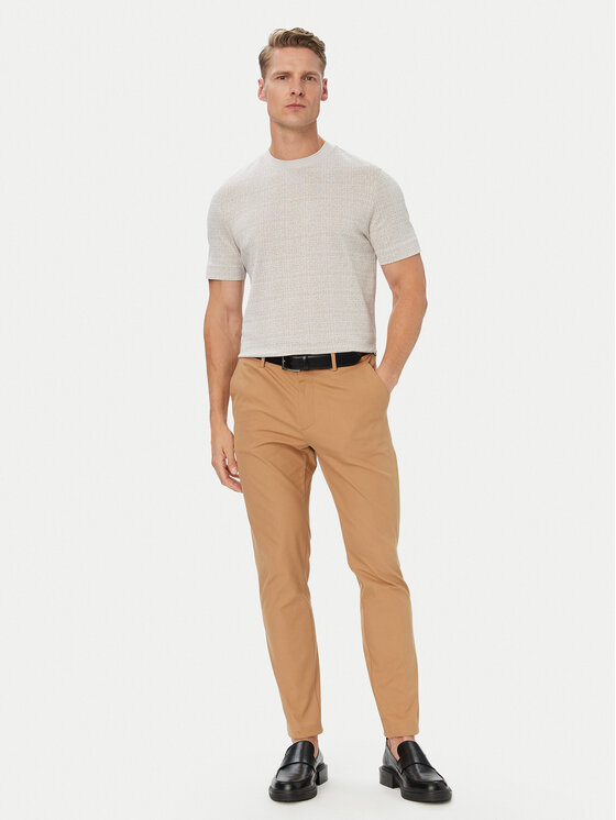 BOSS BOSS Camiseta H-Thompson 181 50565299 Beis Regular Fit
