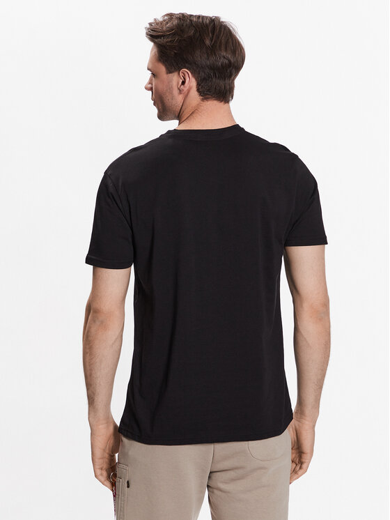 Alpha Industries Alpha Industries Комплект футболок Alpha Label 118534 Чорний Regular Fit
