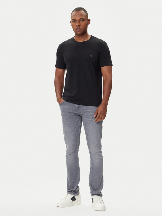 Emporio Armani Underwear Emporio Armani Underwear Póló szett EM000391 AF14132 MC005 Fekete Regular Fit