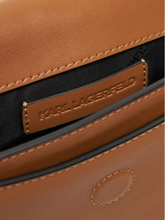 KARL LAGERFELD Ročna torba KARL LAGERFELD A3W30152 Rjava