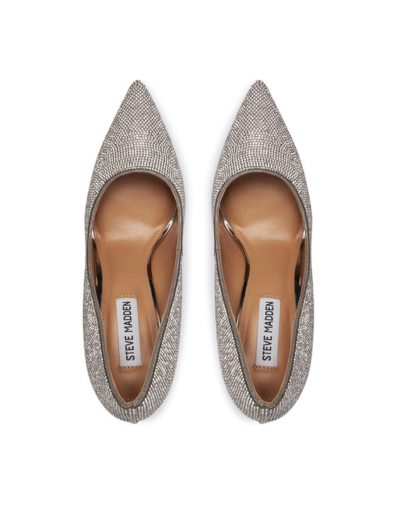 Steve Madden Lodičky Steve Madden Thrive-R SM11004880 Stříbrná