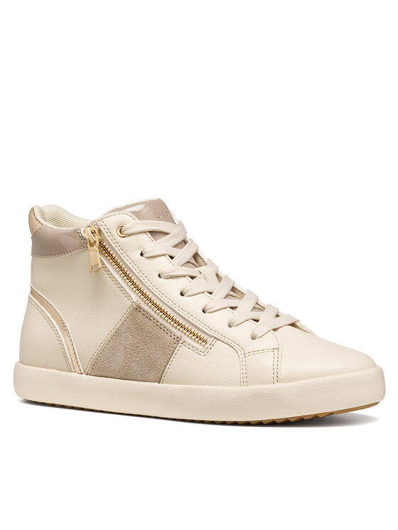 Geox Sneakersy Geox D Blomiee D366HD 05422 C5V5A Béžová