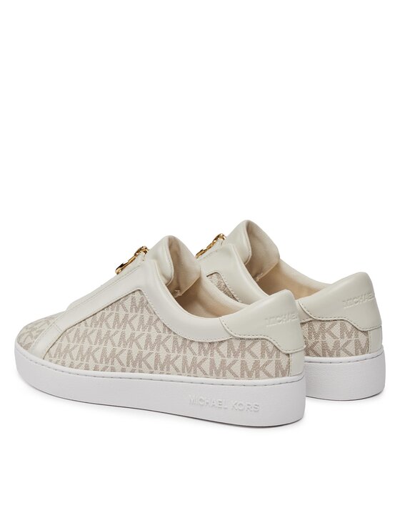 MICHAEL Michael Kors Снікерcи MICHAEL Michael Kors Keaton Zip Slip On 43R4KTFP2B Écru