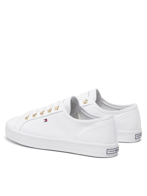 Tommy Hilfiger Tenisice Tommy Hilfiger Essential Nautical Sneaker FW0FW06512 Bijela