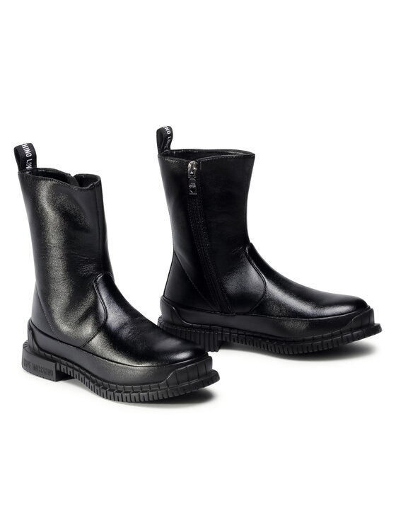 LOVE MOSCHINO Ботильйони LOVE MOSCHINO JA21283G0BJI0000 Чорний