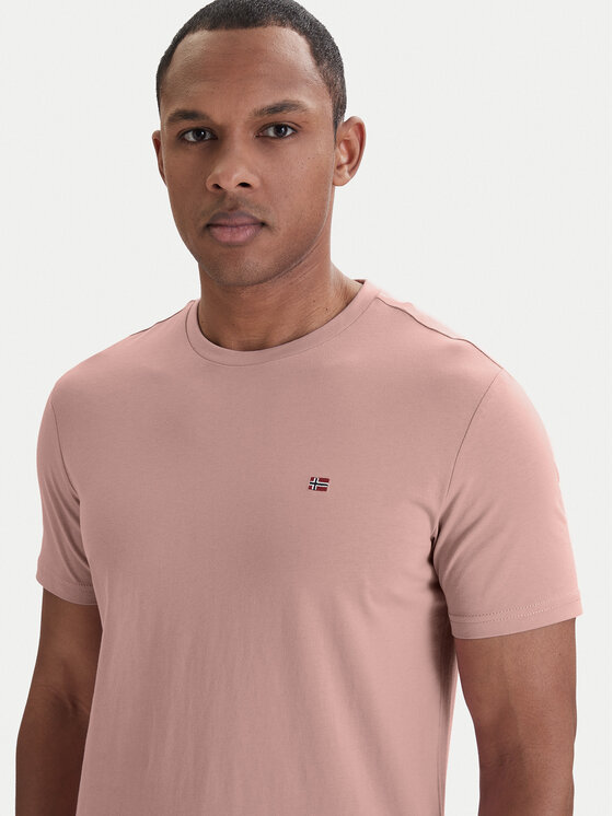Napapijri Napapijri Camiseta Salis NP0A4H8D Rosa Regular Fit