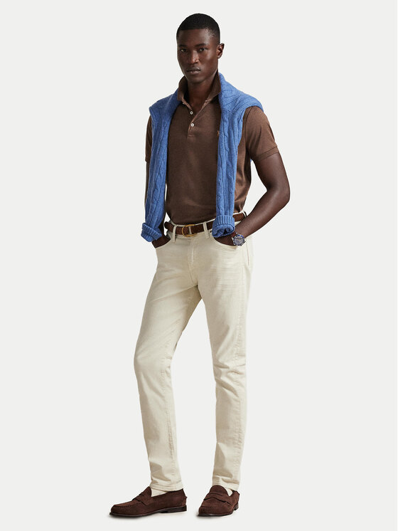 Polo Ralph Lauren Polo Ralph Lauren Polo 710704319094 Marrón Custom Slim Fit