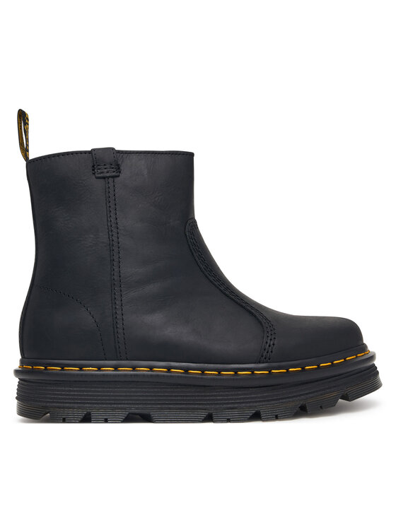 Dr. Martens Botine Dr. Martens Zebzag Rigger Black Wyoming DM42662001 Negru