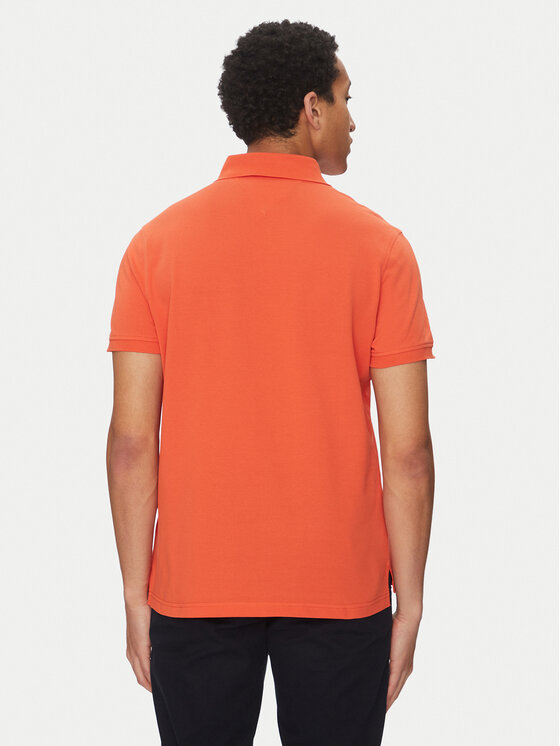 Tommy Hilfiger Tommy Hilfiger Polo 1985 MW0MW17770 Narančasta Regular Fit