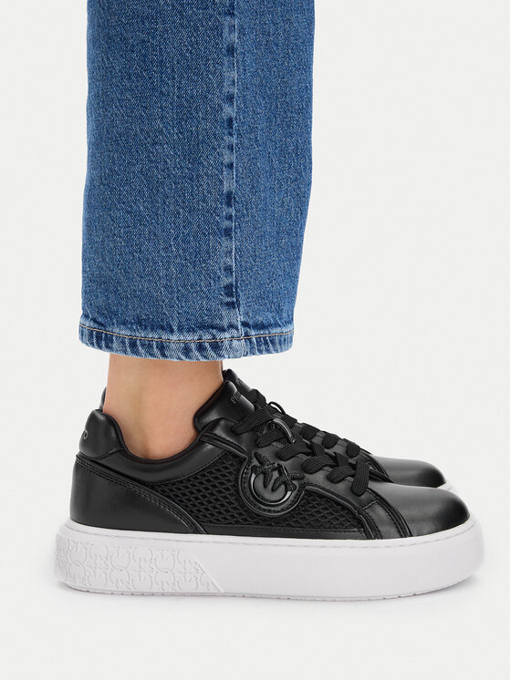PINKO Sneakersy PINKO Yoko 33 SS0181 P132 Černá