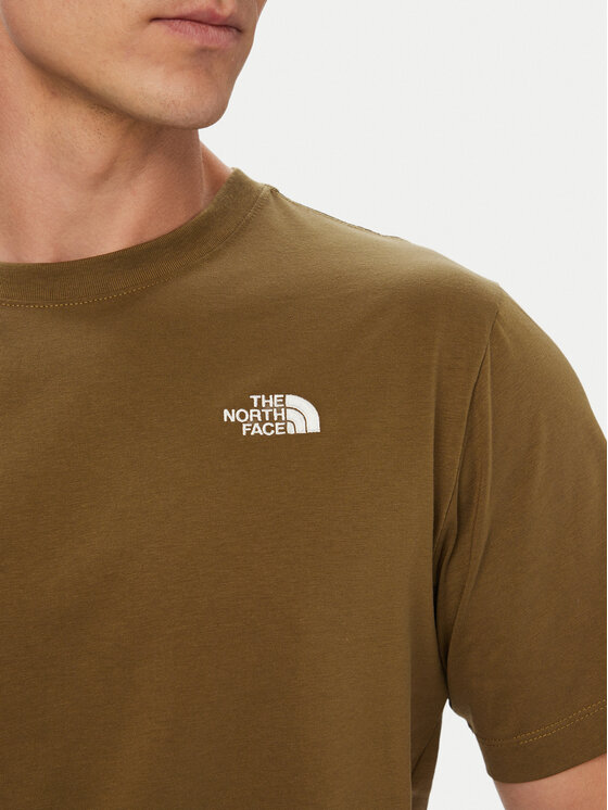 The North Face The North Face Camiseta Evolution Simple Dome NF0A8CZ2 Verde Regular Fit