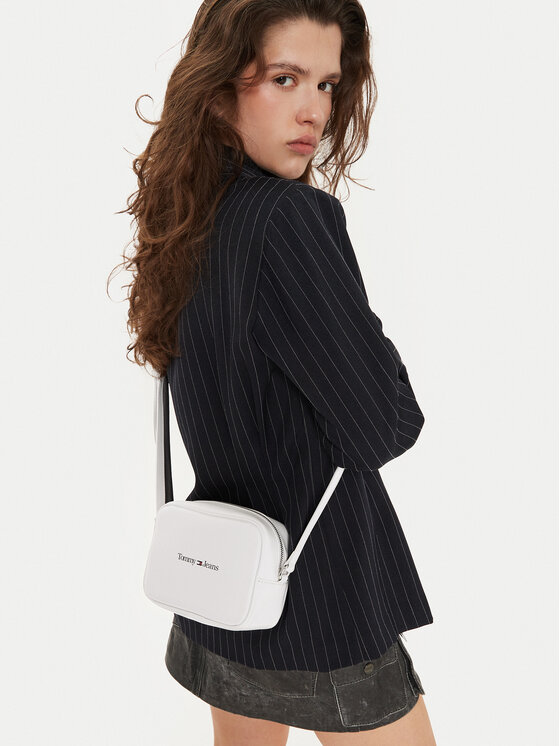 Tommy Jeans Rankinė Tommy Jeans Camera bag AW0AW15029 Balta