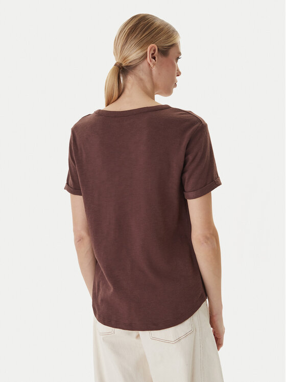 Roxy Roxy Camiseta Oceanwave ERJZT06096 Beis Loose Fit
