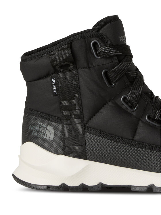 The North Face Μπότες Χιονιού The North Face Thermoball Lace Up Luxe Wp NF0A817WKT01 Μαύρο