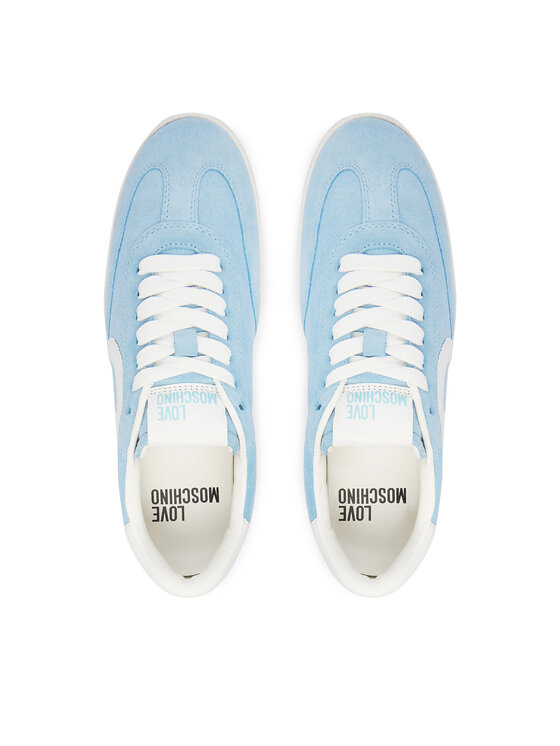 LOVE MOSCHINO Снікерcи LOVE MOSCHINO JA15112G1OIG0701 Блакитний