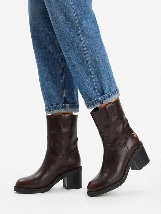 U.S. Polo Assn. Ботильйони U.S. Polo Assn. EO-KATIA001W/EY1 Коричневий