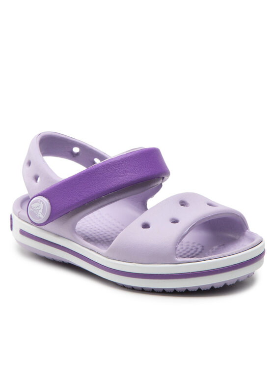 Crocs Sandały Crocs Crocband Sandal Kids 12856 Fioletowy