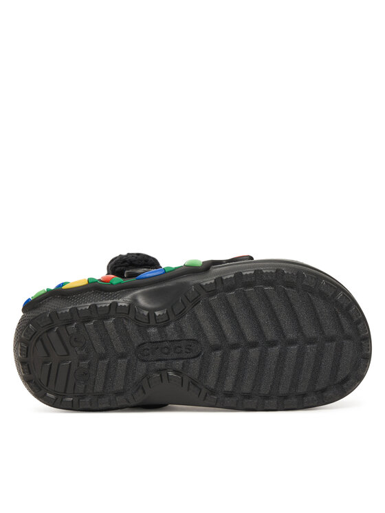 Crocs Šlepetės Crocs Clsc Lined Holiday Lights 212026 Juoda