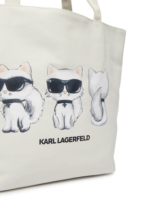 KARL LAGERFELD Táska KARL LAGERFELD B4W50030 Krém