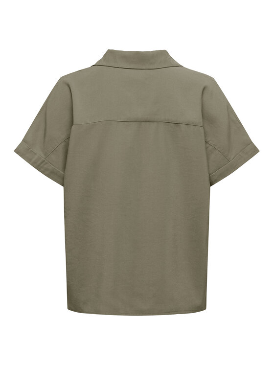 ONLY ONLY Сорочка Aris 15364279 Зелений Loose Fit