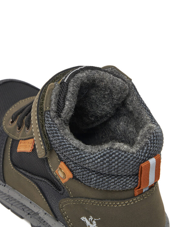 Beverly Hills Polo Club Šnurovacia obuv Beverly Hills Polo Club EO-BHPC-371-005 Kaki