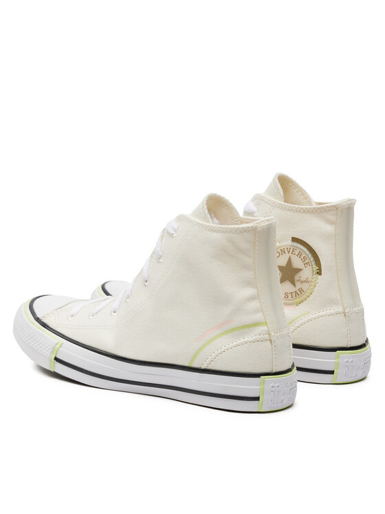 Converse Кецове Converse Chuck Taylor All Star Color Pop Hi A07592C Бежов
