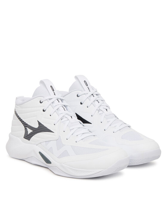 Mizuno Взуття у спортзал Mizuno Wave Momentum Pro Mid V1GA2545 Білий