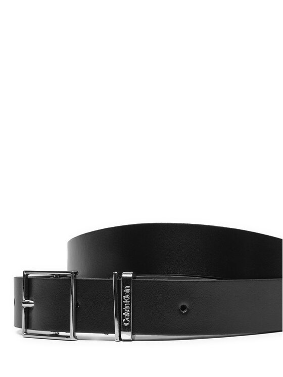 Calvin Klein Ženski remen Calvin Klein Branded Loop Square Belt 2.5 K60K612866 Crna